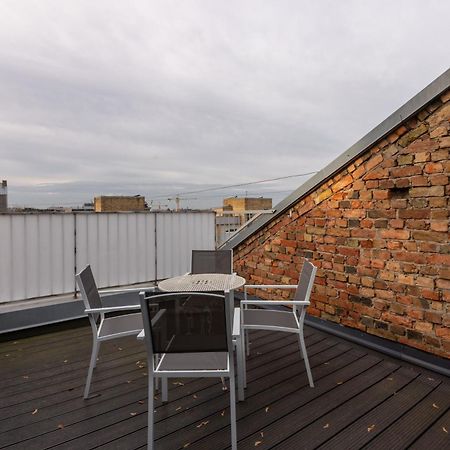 Penthouse Apartment With Terrace Riga Buitenkant foto